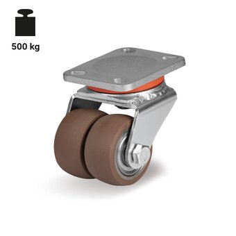 TR-59-EEGMHD-Kompaktrollen aus TR-PowerHigh-Polyurethan